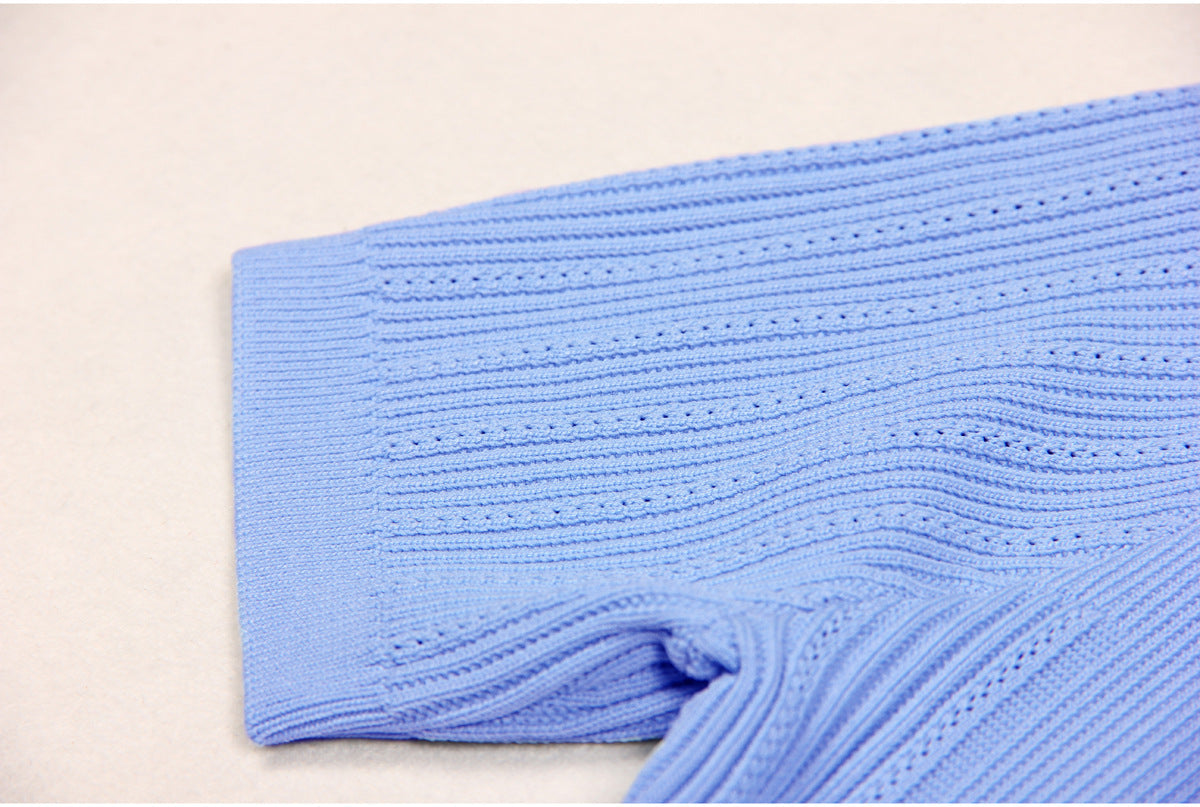 V Neck Summer Online Celebrity Lady Drawstring Cinched Slimming Short.