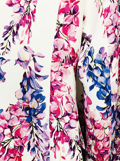 Suit Good Star Digital Printing Mid-Length Skinny Trousers Blazer wear