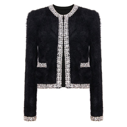 Long Sleeved Sweater Top Classic Haima Sweater Cardigan Coat Women
