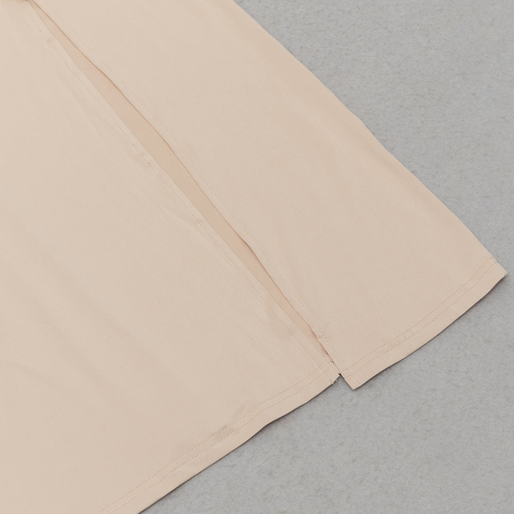 pleated ruffled Dress Summer Round Neck Sleeveless Pleated dress
