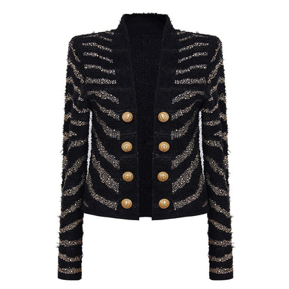 Rhinestone vest