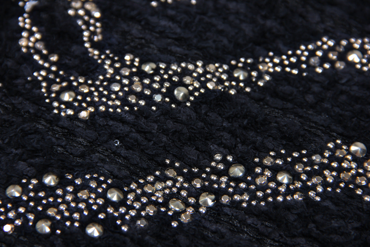 Rhinestone vest