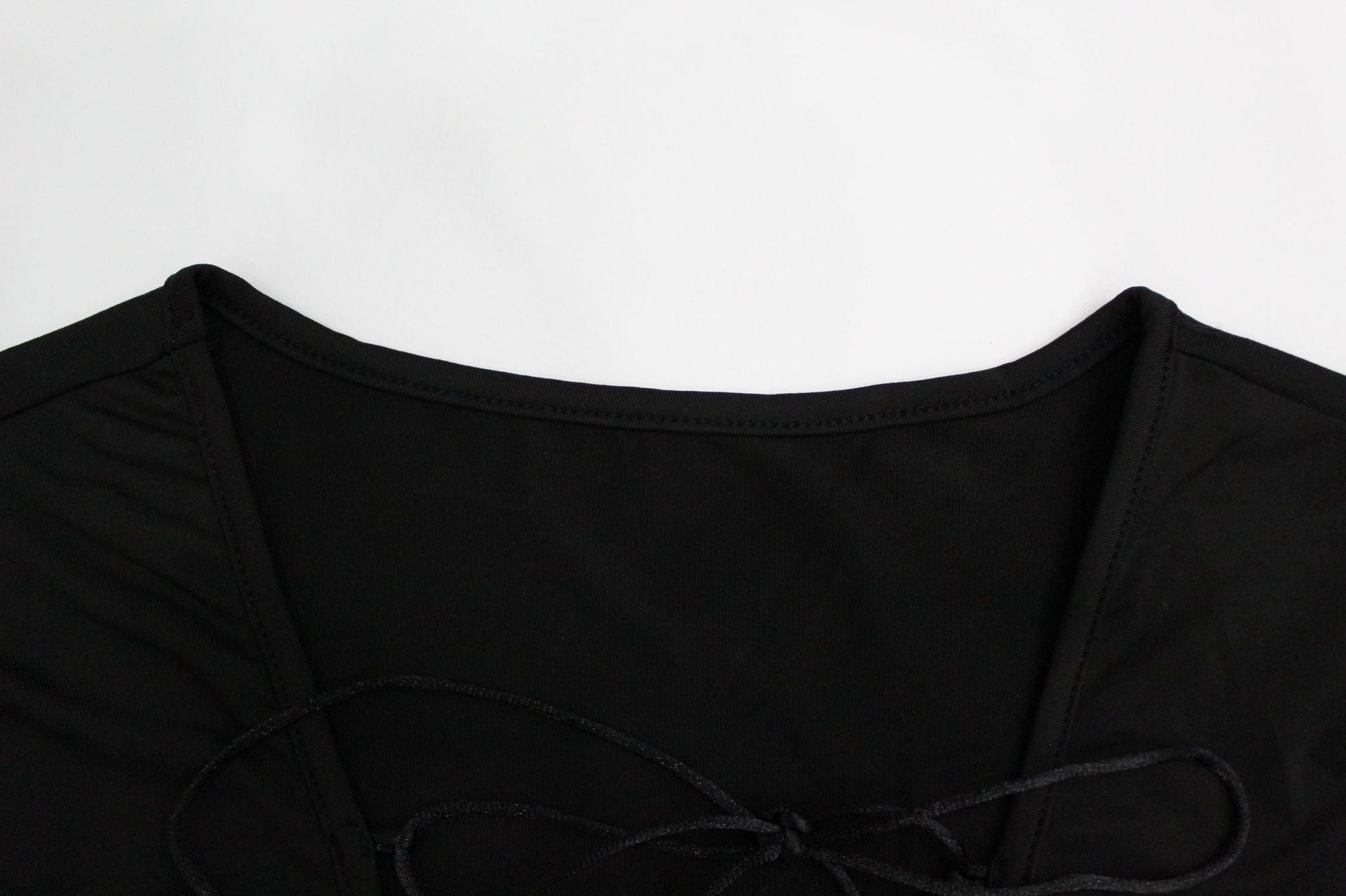Autumn Winter Sexy Long Sleeve Solid Color Lace Hollow Slim Jumpsuit