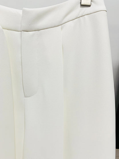Early Spring Series Star Ribbon Tie Blazer Wide Leg Pants Set