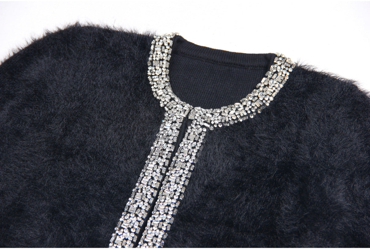 Long Sleeved Sweater Top Classic Haima Sweater Cardigan Coat Women