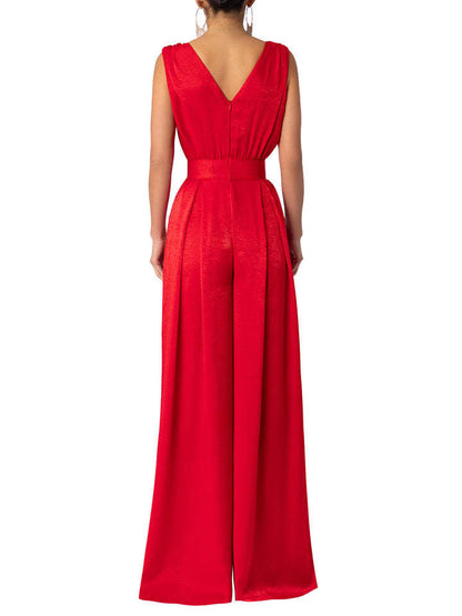 Jumpsuit Women Clothing Summer Elegant Slim High Waist Jumpsuit