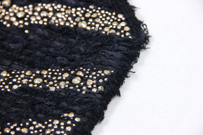 Rhinestone vest